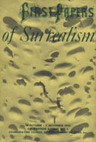 Artists names in keyhole,
First Papers of Surrealism catalogue