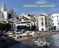 Marcel and Teeny
Duchamp’s apartment