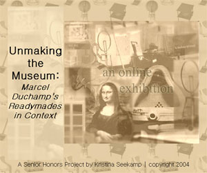 Marcel Duchamp's Readymades