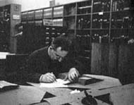 Walter Benjamin in the Bibliothèque Nationale, 1937