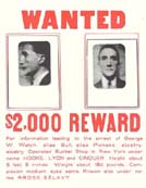 Wanted: $2,000 Reward, 1923