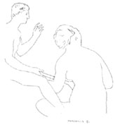 Marcel Duchamp
Selected Details after Ingres I,
