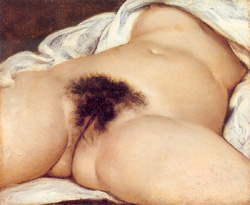 Gustave Courbet, L’ Origine du monde, 1866, Öl
auf Leinwand