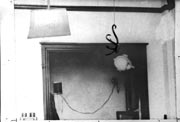 Duchamps
studio showing the
Bicycle Wheel