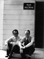 Marcel Duchamp and Man Ray 