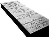 Duchamp’s grave stone