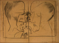Study
for Portrait of Chess
Players