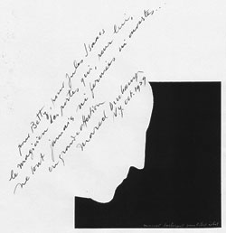 Page from Marcel Duchamp
(1959), Robert Lebel