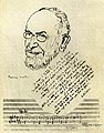 Erik Satie by Francis Picabia