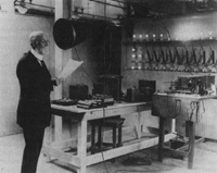 The first
radio lecture
