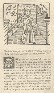 Woodcut of the City Guard