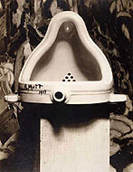 Stieglitz version of
Duchamp’s Fountain urinal
