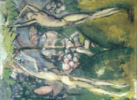 Young Man and Girl in
Spring (1911), rotated 90°