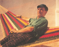 Duchamp in
his hammock